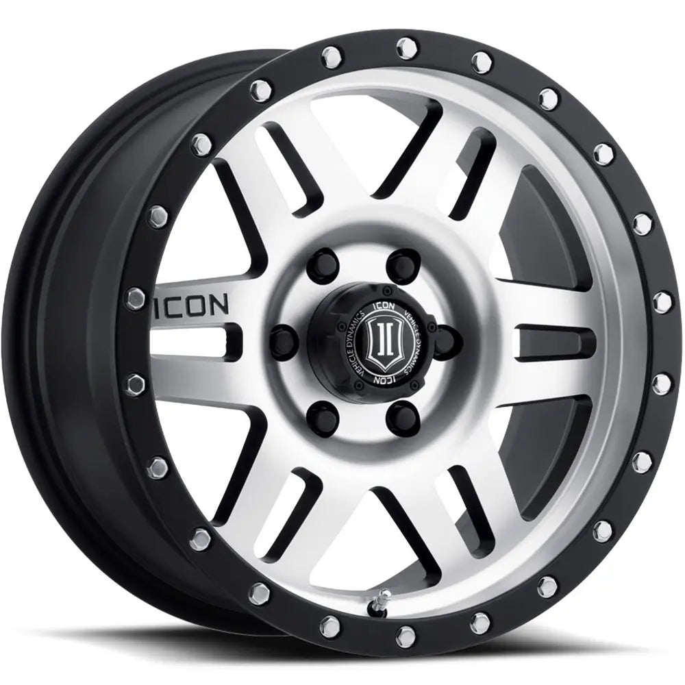 Icon Six Speed Black/Machined wheel