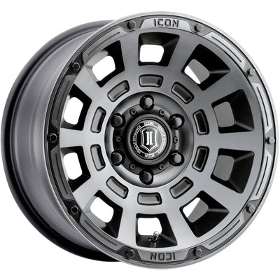 Icon Thrust Black/Machined wheel