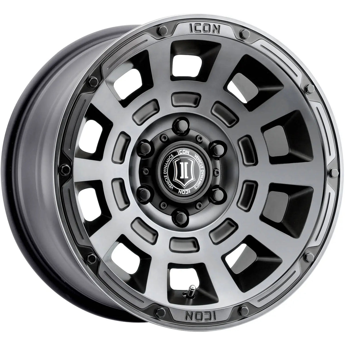Icon THRUST Black/Machined wheel