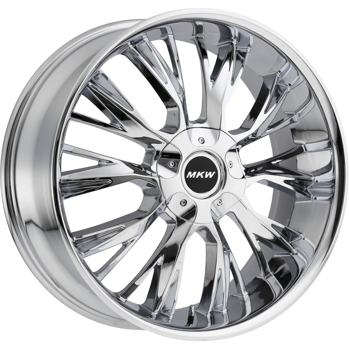 MKW M122 Chrome wheel
