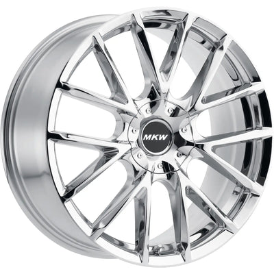 MKW M123 Chrome wheel