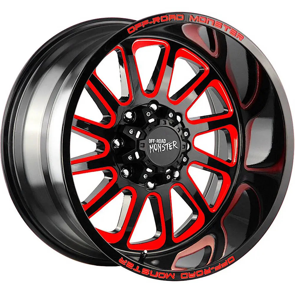 Off-Road Monster M17 Black/Red wheel