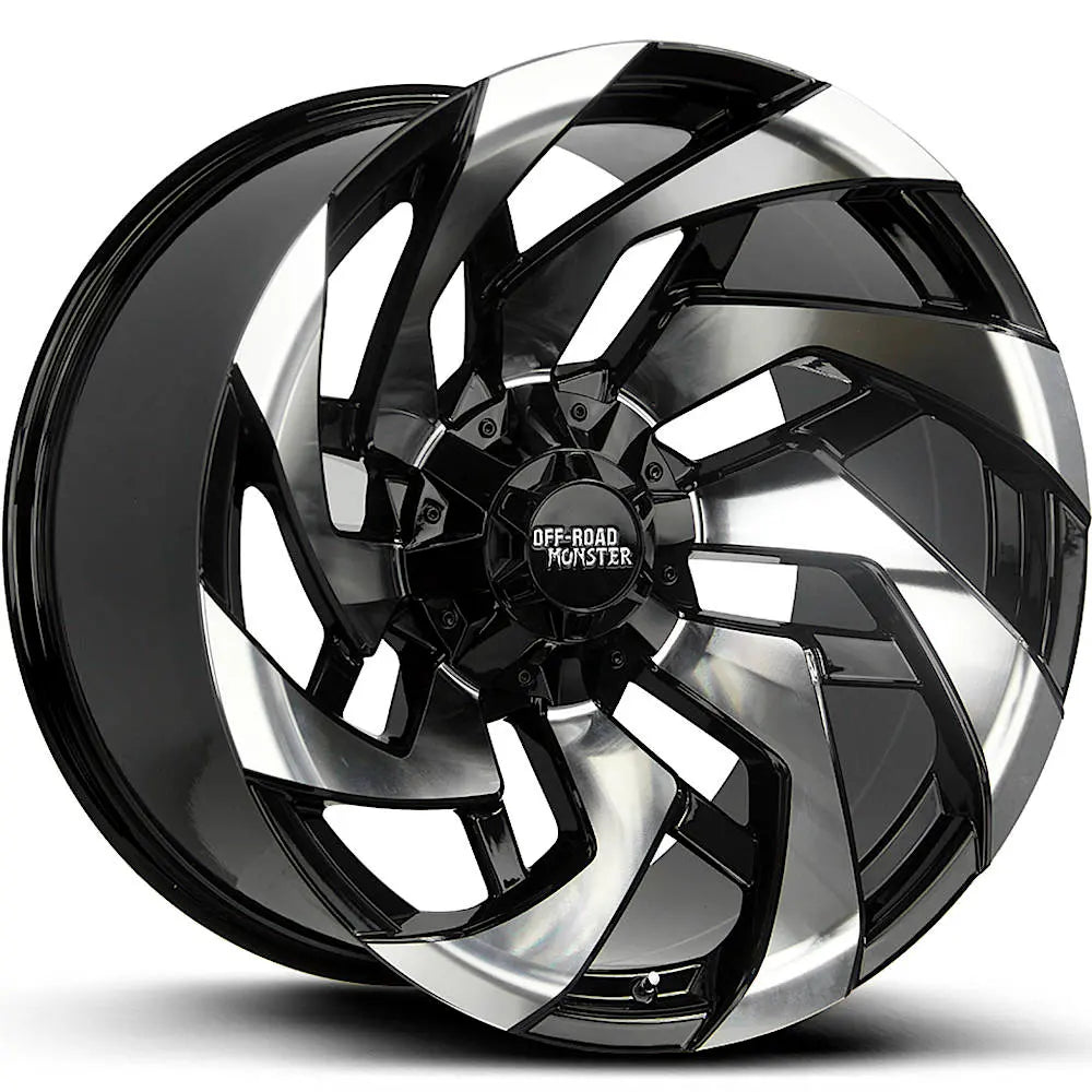 Off-Road Monster M24 Black/Machined wheel