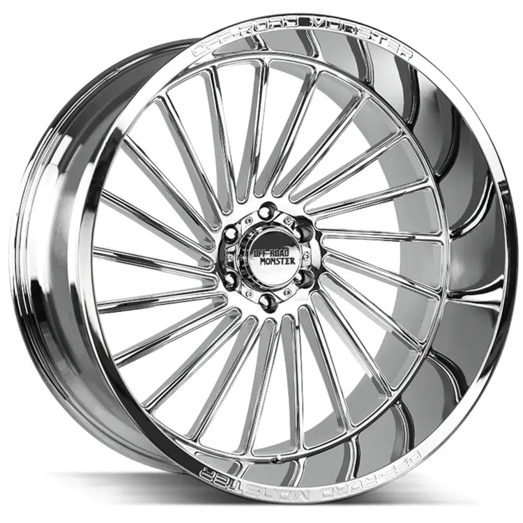 Off-Road Monster M27 Chrome wheel