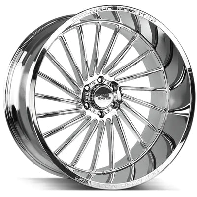 Off-Road Monster M27 Chrome wheel