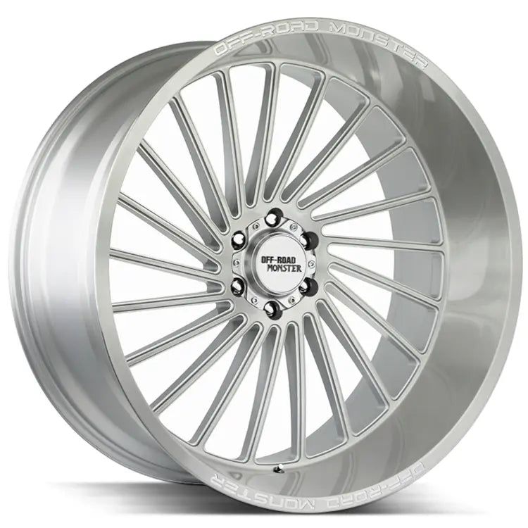 Off-Road Monster M27 Silver wheel