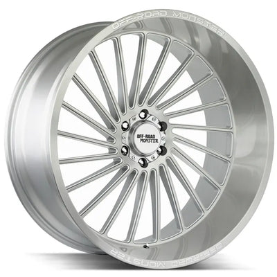 Off-Road Monster M27 Silver wheel
