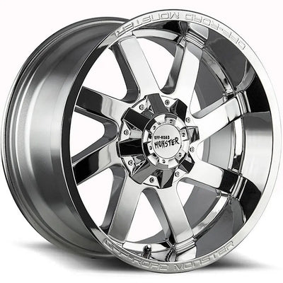 Off-Road Monster M80 Chrome wheel