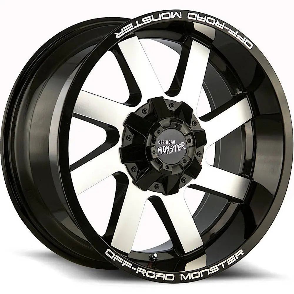 Off-Road Monster M80 Black/Machined wheel