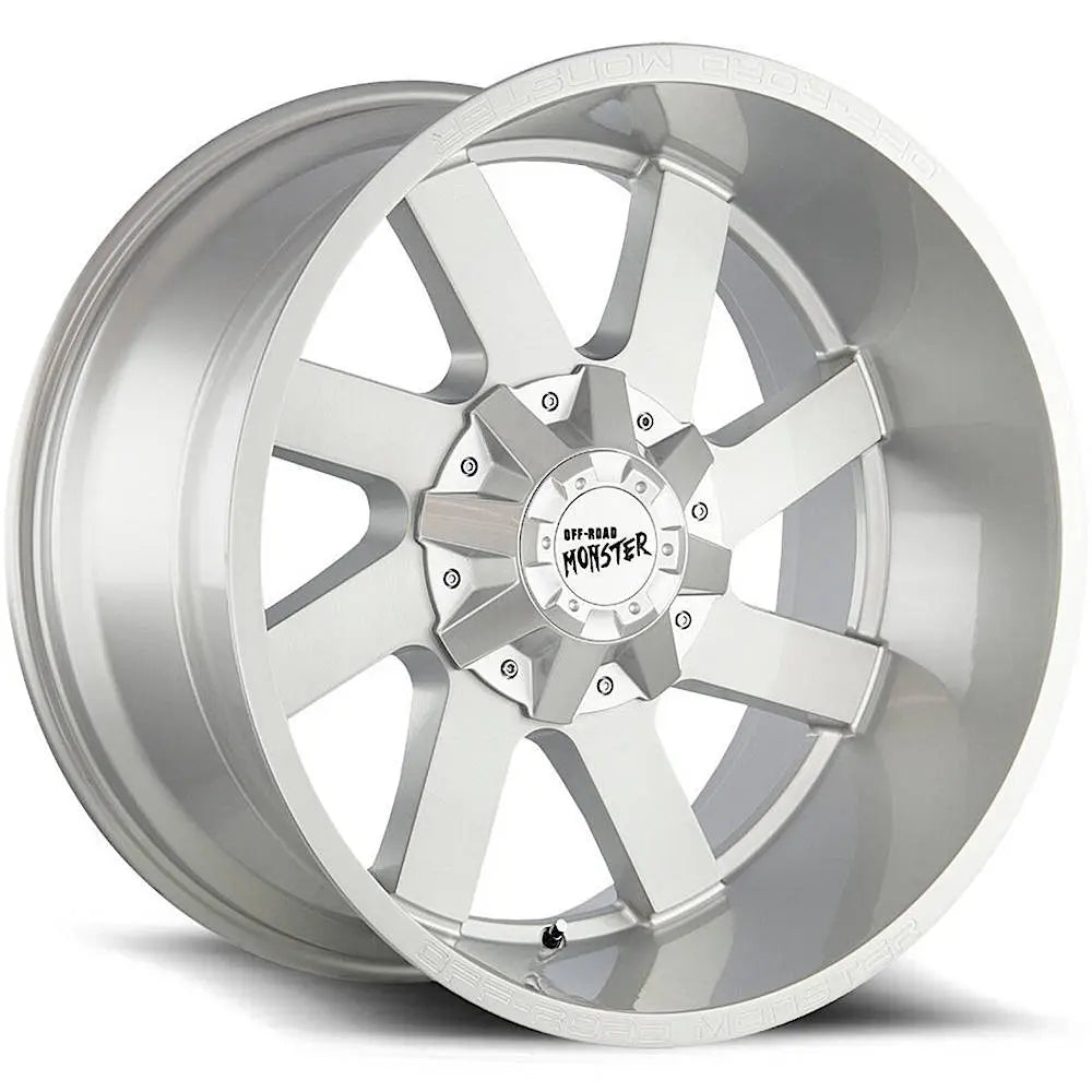 Off-Road Monster M80 Silver wheel