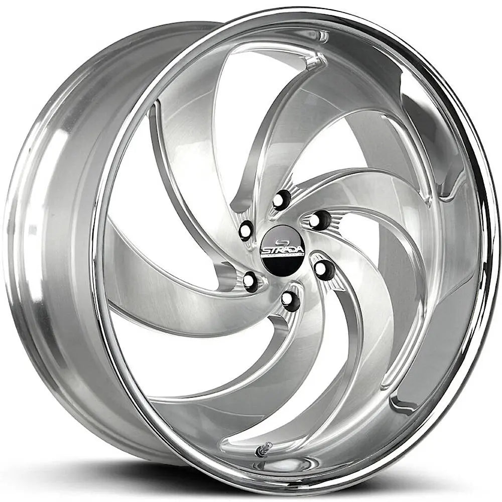Strada RETRO 6 Brushed CNC with Chr wheel