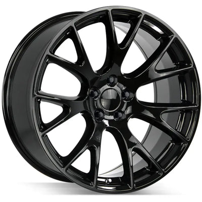 Strada Replicas Hellcat Replica Black wheel