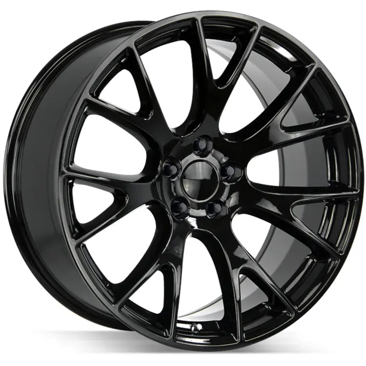 Strada Replicas Hellcat Replica Black wheel