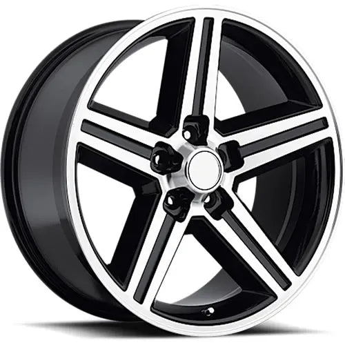 Strada Replicas IROC Black/Machined wheel