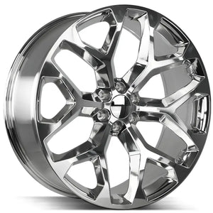 Strada Replicas GM Snowflake Replica Polished wheel