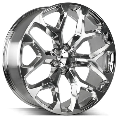 Strada Replicas GM Snowflake Replica Polished wheel