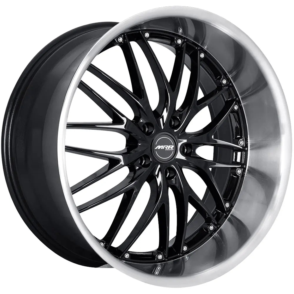 MRR GT1 Machined/Milled/Black wheel