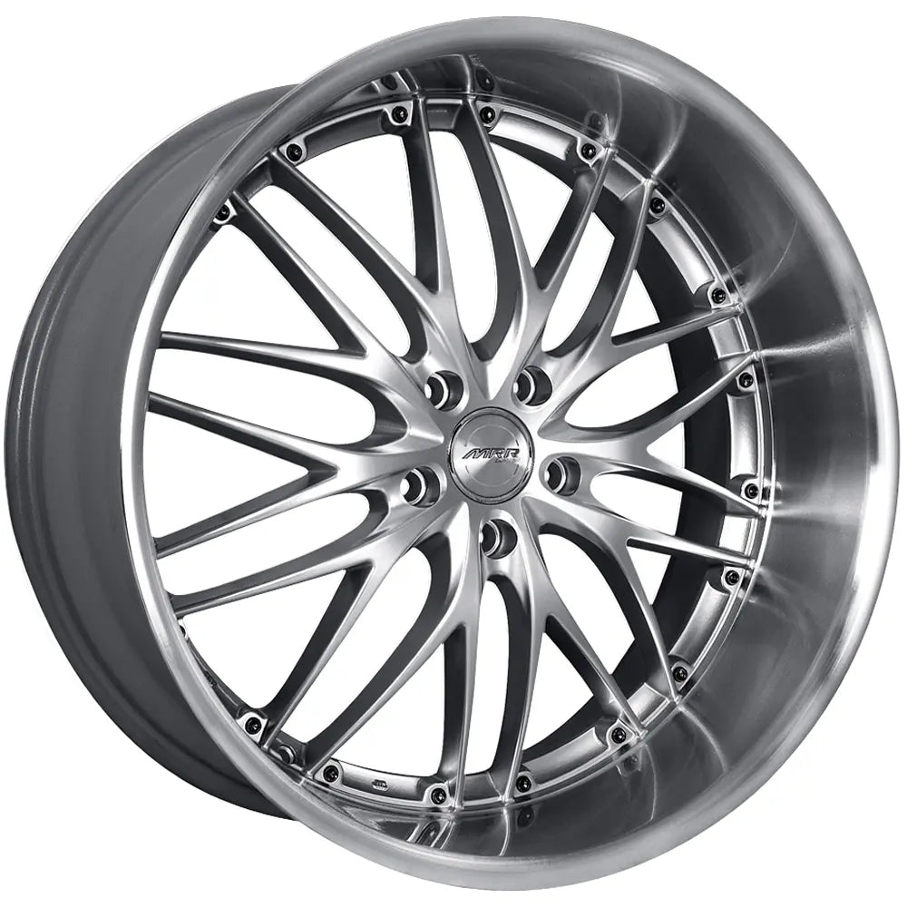 MRR GT1 Machined/Milled/Silver wheel