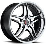 MRR RW2 Black/Chrome wheel
