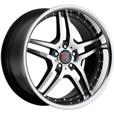 MRR RW2 Black/Chrome wheel