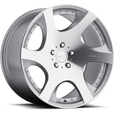 MRR VP3 Machined/Milled/Silver wheel