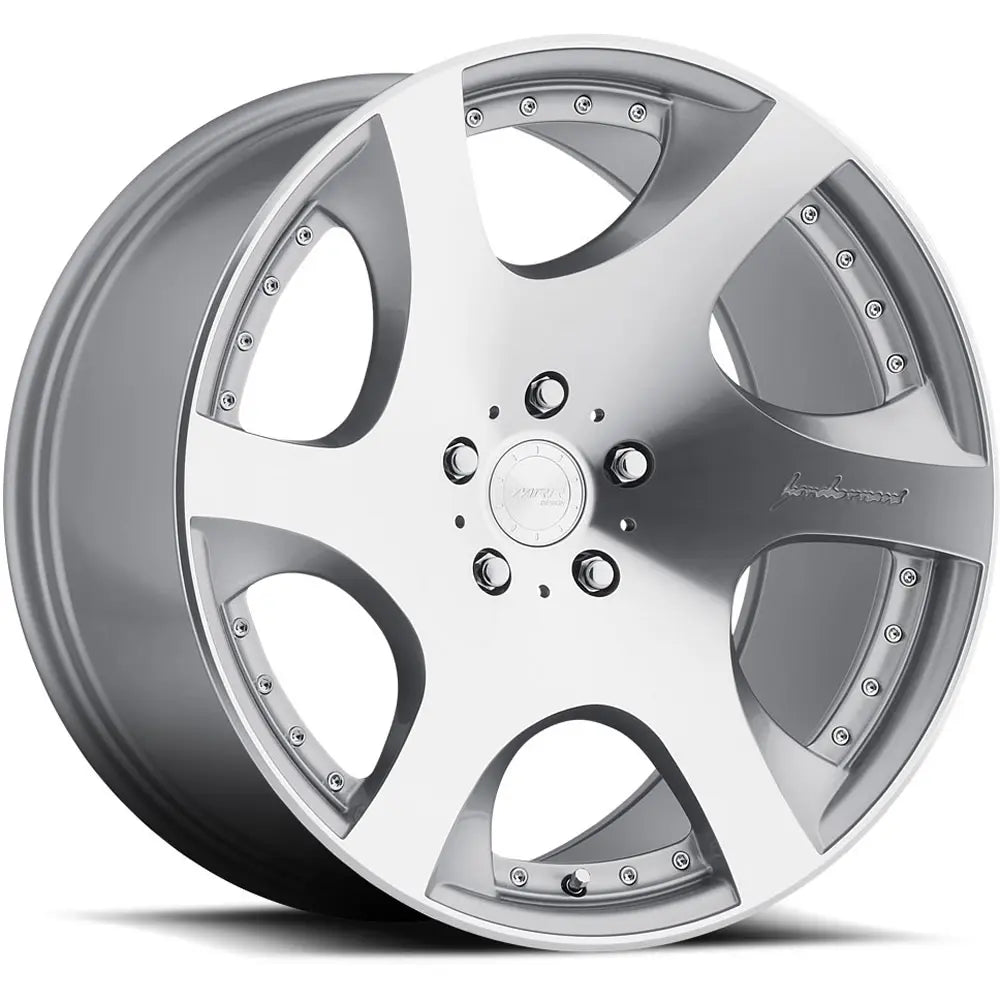 MRR VP3 Machined/Milled/Silver wheel
