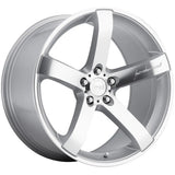 MRR VP5 Machined/Milled/Silver wheel