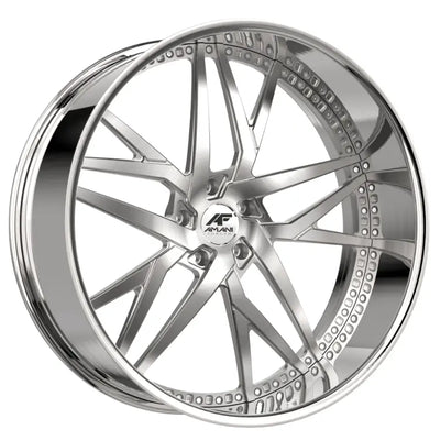 Amani IKON-R Brushed/Chrome wheel