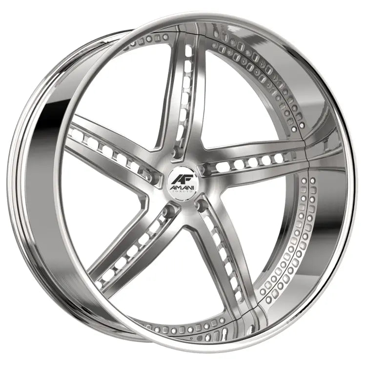 Amani Monero-R Brushed/Chrome wheel