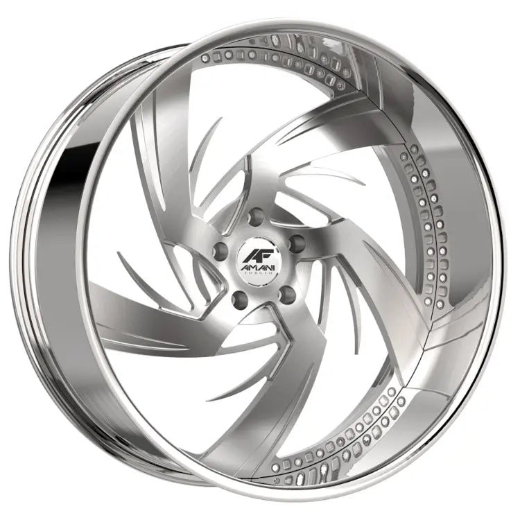 Amani Neo-R Brushed/Chrome wheel