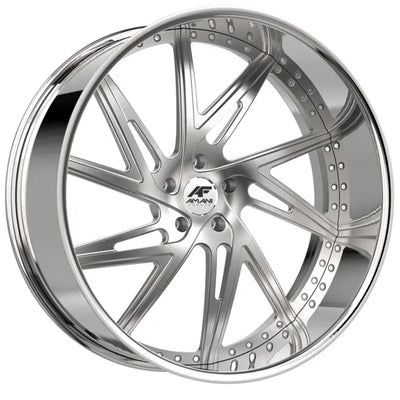 Amani Conrad Brushed/Chrome wheel