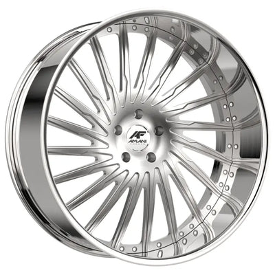 Amani Cultura-L Brushed/Chrome wheel