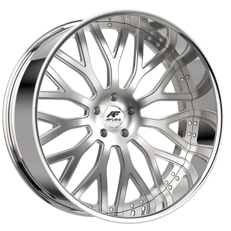 Amani Sorleno Brushed/Chrome wheel