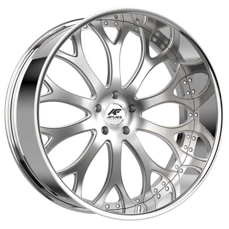 Amani Tango Brushed/Chrome wheel