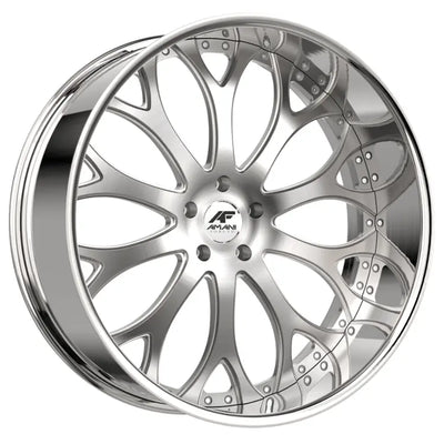 Amani Tango Brushed/Chrome wheel