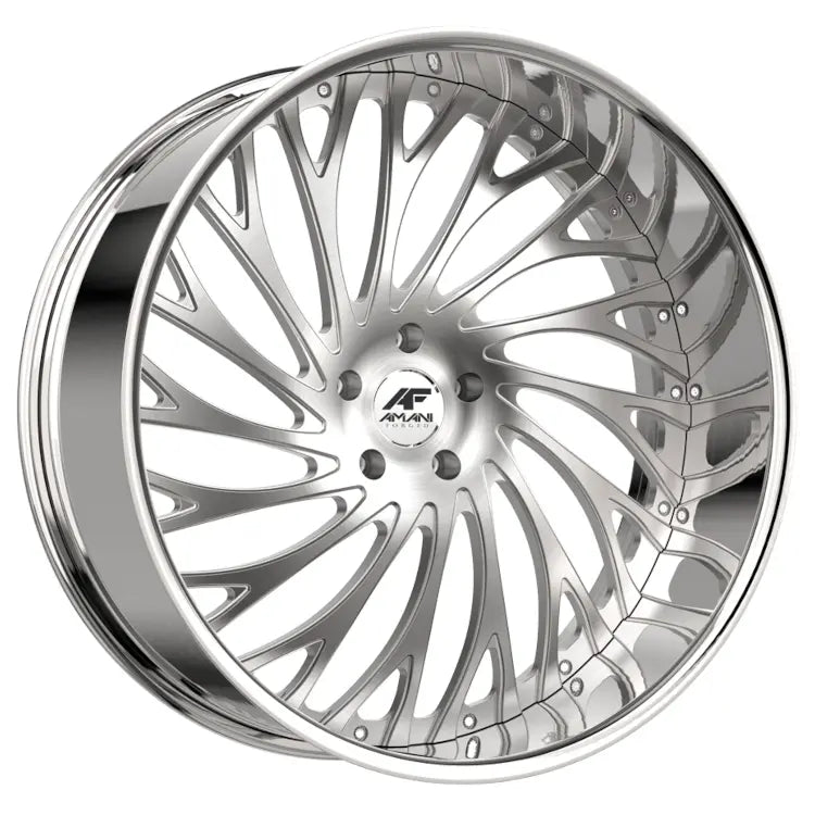Amani Vamos Brushed/Chrome wheel