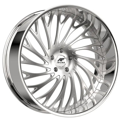 Amani Vamos Brushed/Chrome wheel