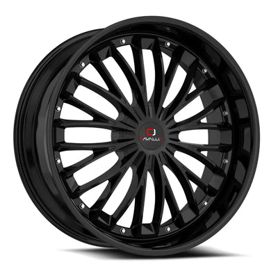 Cavallo CLV-42 Black wheel