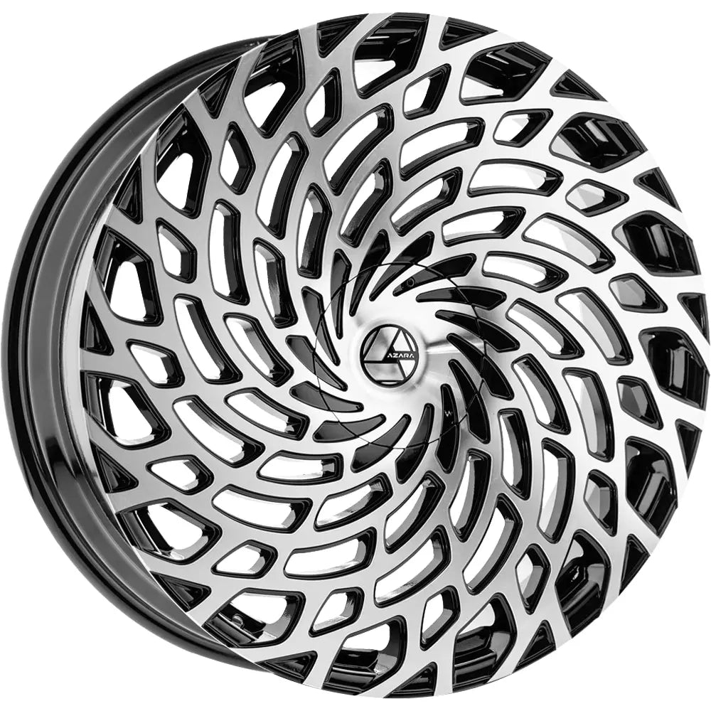 Azara AZA-523 Black Machined wheel