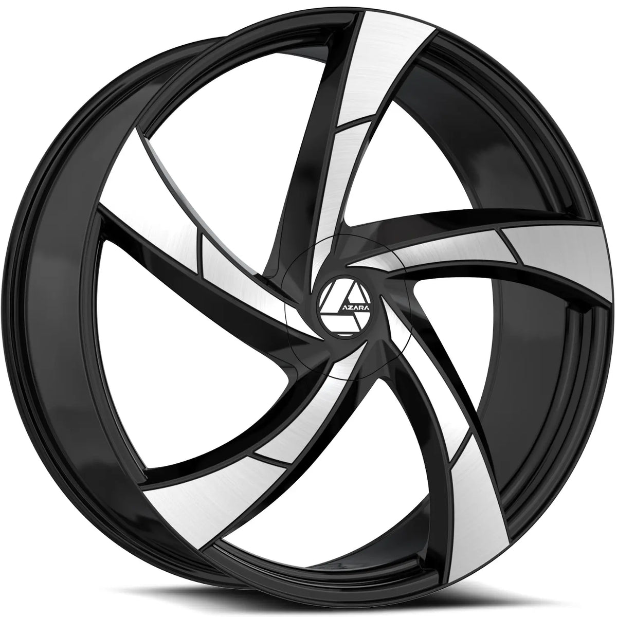 Azara AZA-524 Black Machined wheel