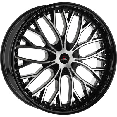 Cavallo CLV-33 Black Machined wheel