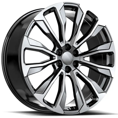 OE Revolution G-31 Black Machined wheel