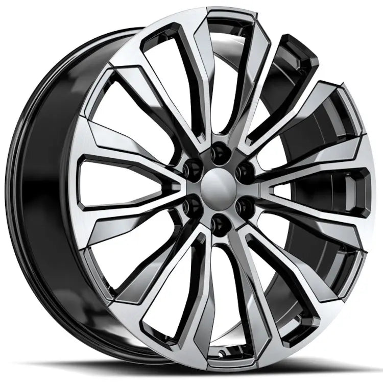 OE Revolution G-31 Black Machined wheel