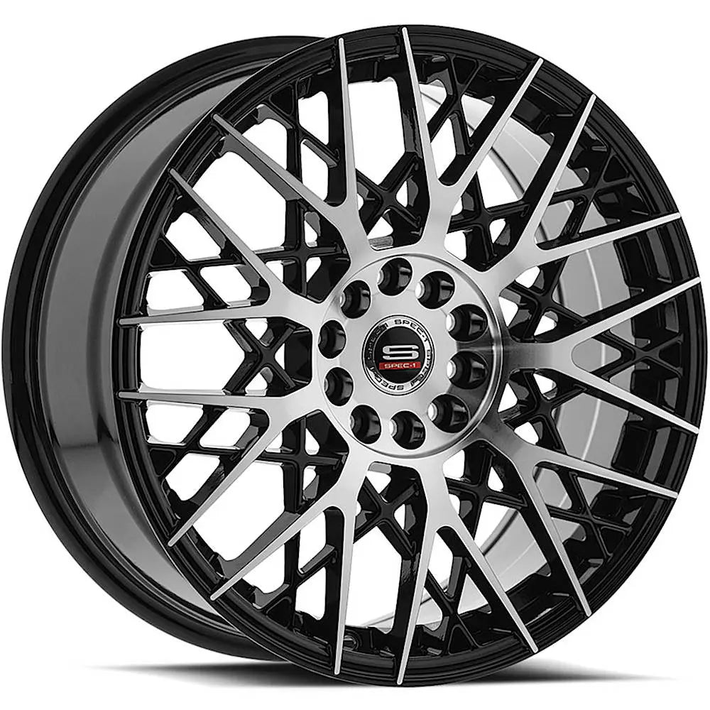 Spec-1 SP-53 Black Machined wheel