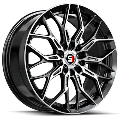 Spec-1 SP-57 Black Machined wheel