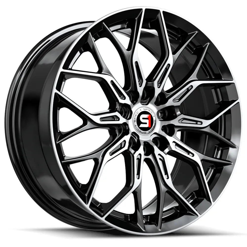 Spec-1 SP-57 Black Machined wheel