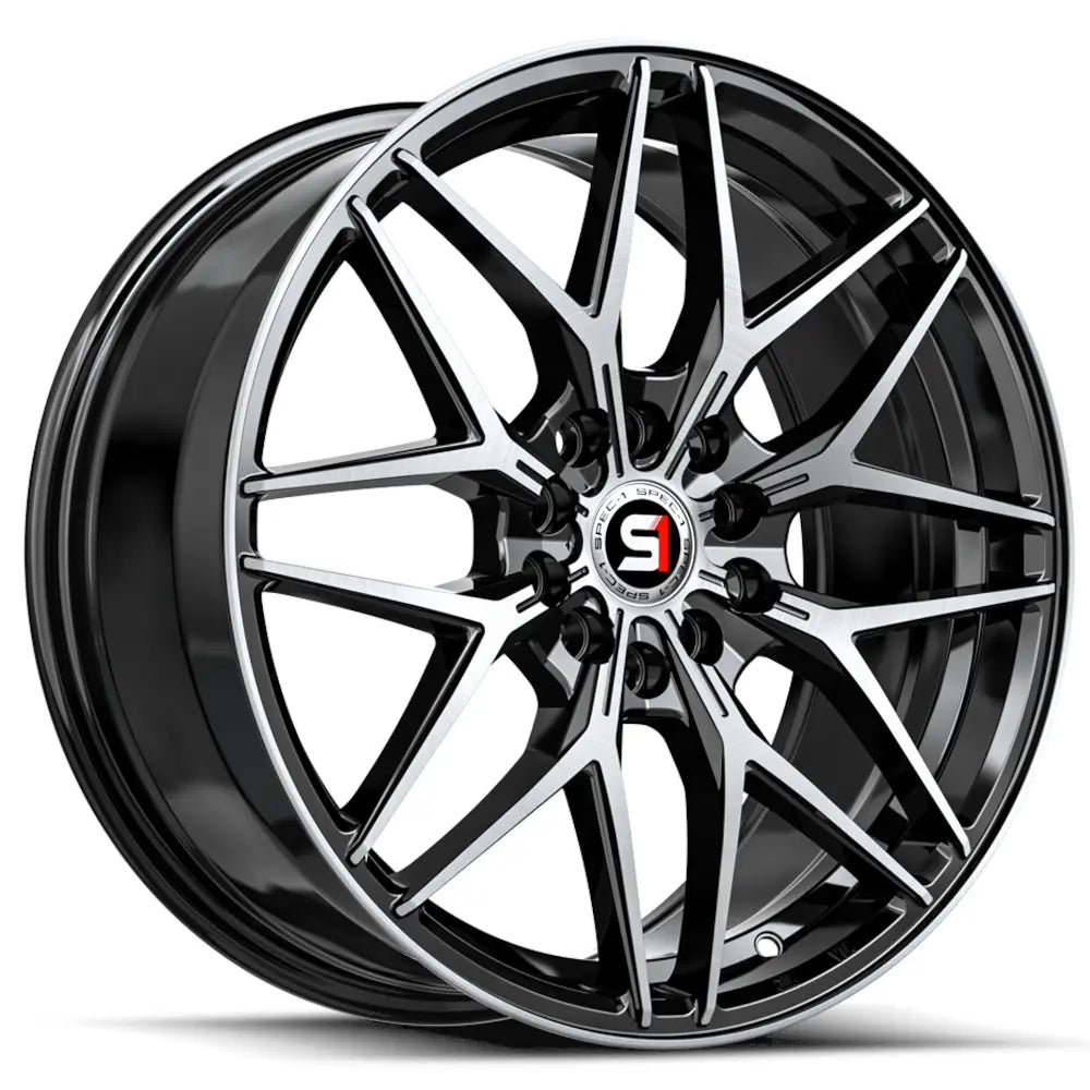 Spec-1 SP-60 Black Machined wheel