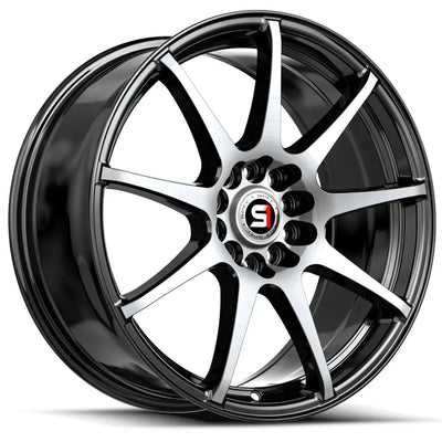 Spec-1 SP-67 Black Machined wheel