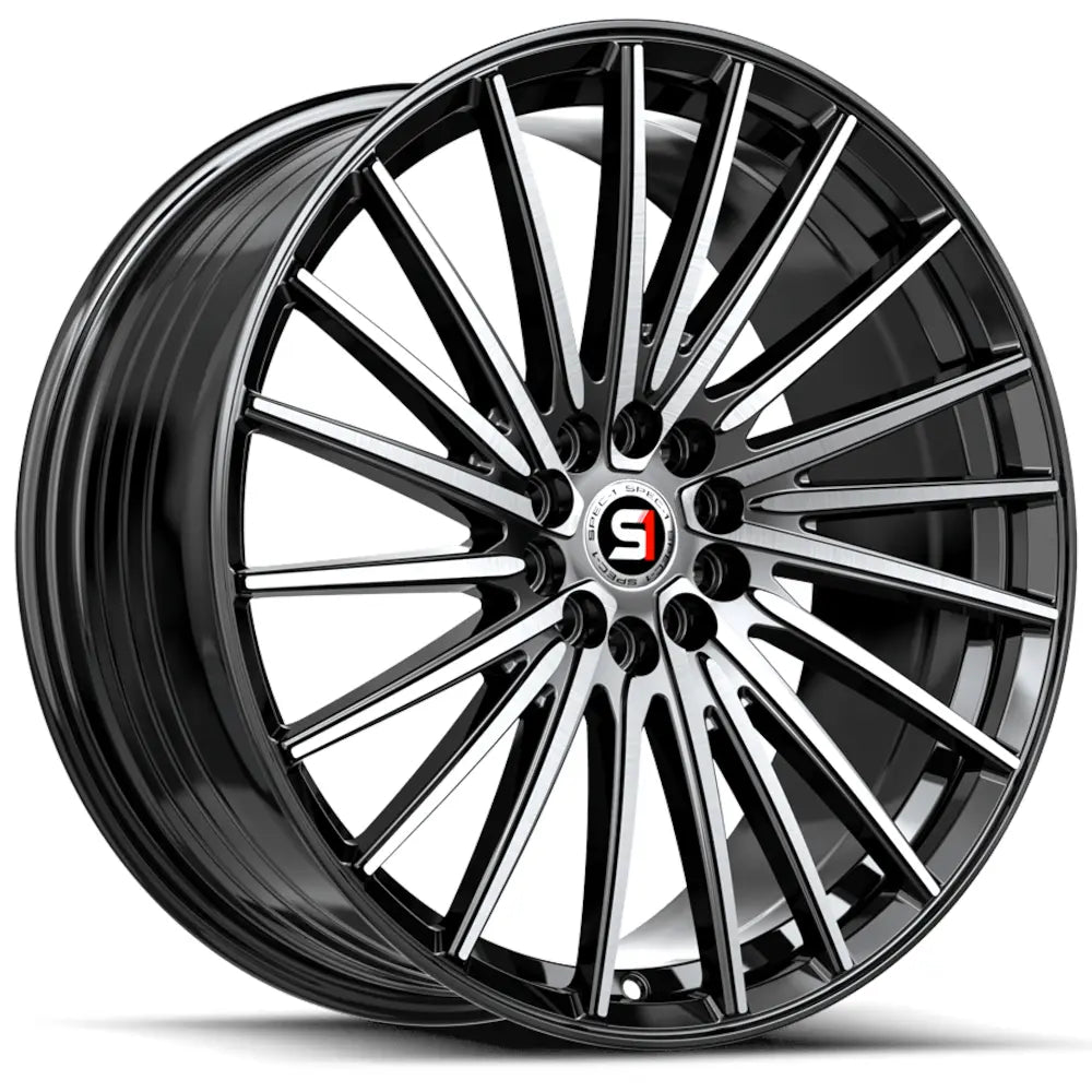 Spec-1 SP-68 Black Machined wheel