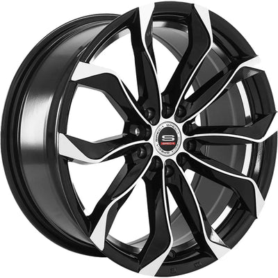 Spec-1 SP-44 Black Machined wheel